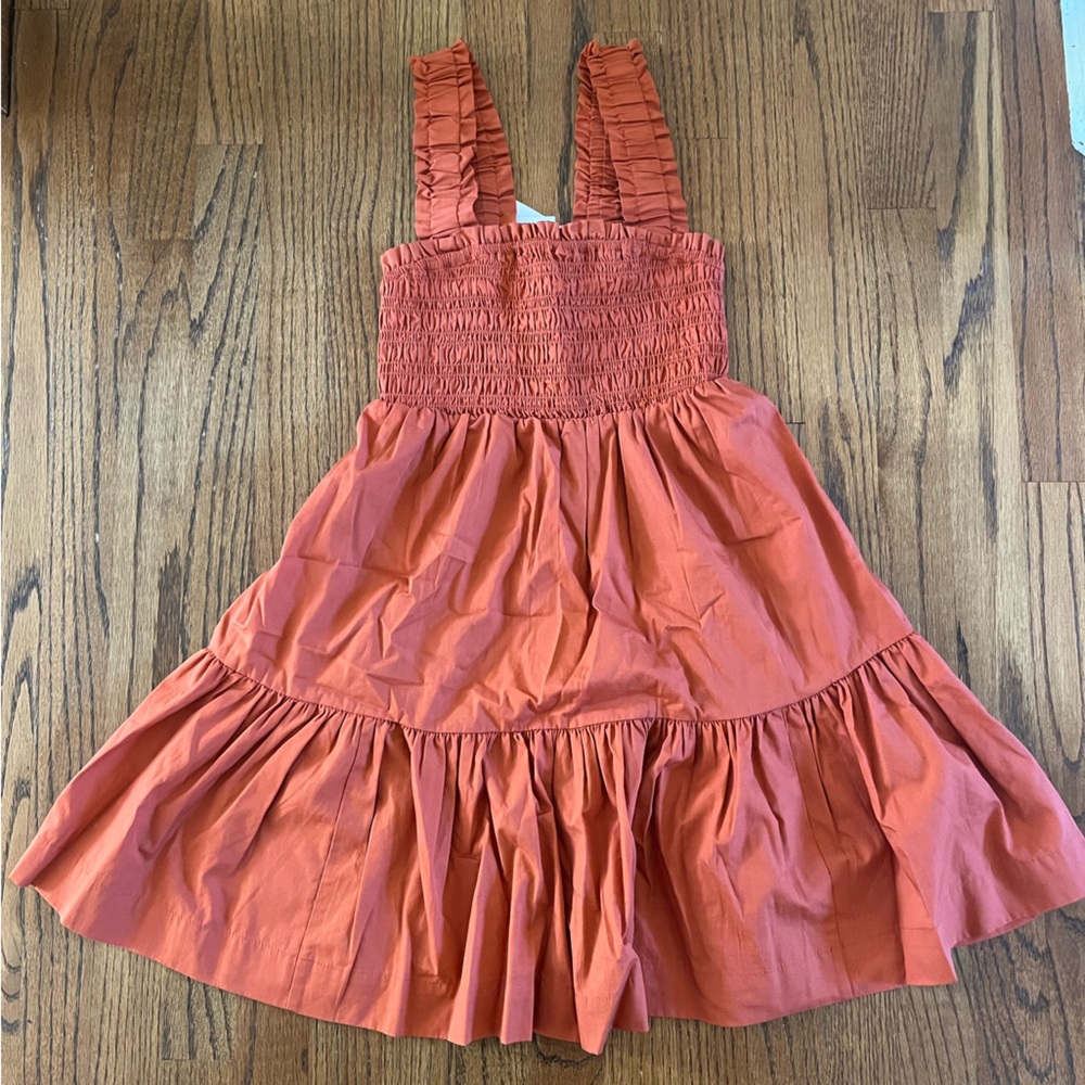 Abercrombie NWT smocked mini dress